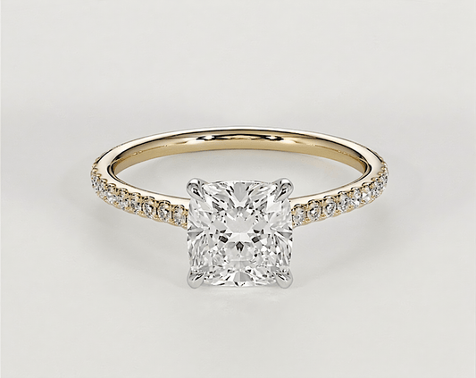 Lucy - Cushion - Engagement Rings - Ramzi & Co.®