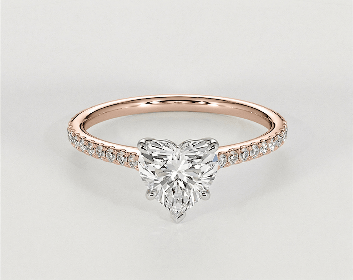 Lucy - Heart - Engagement Rings - Ramzi & Co.®