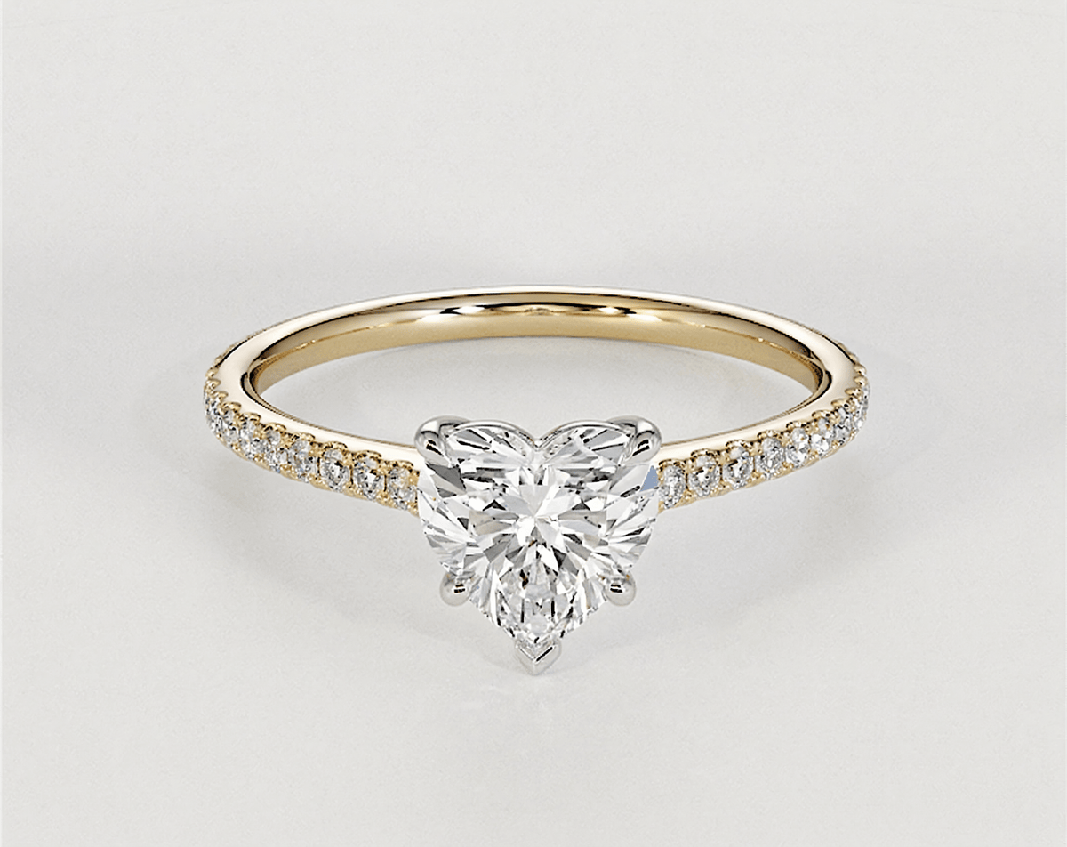 Lucy - Heart - Engagement Rings - Ramzi & Co.®