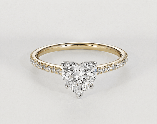 Lucy - Heart - Engagement Rings - Ramzi & Co.®