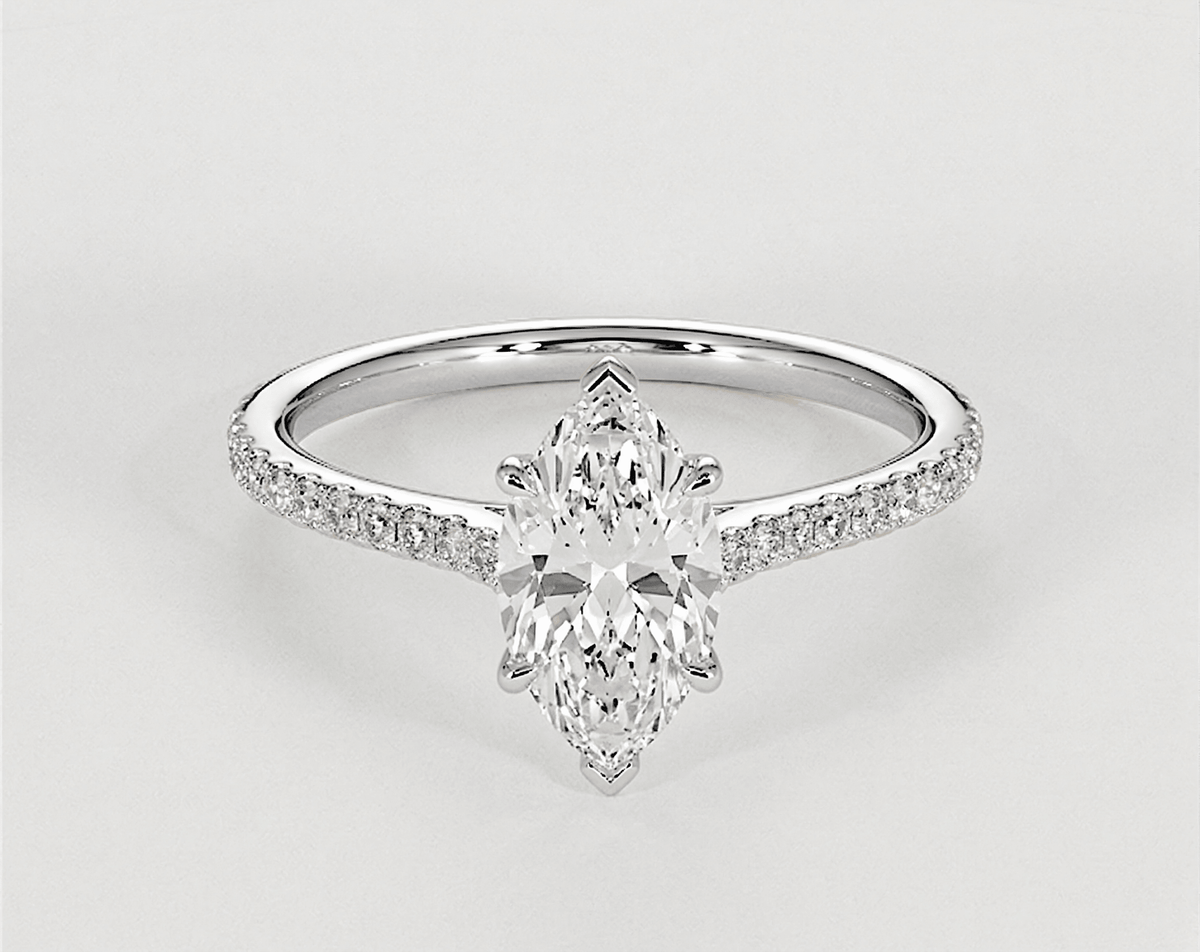Lucy - Marquise - Engagement Rings - Ramzi & Co.®