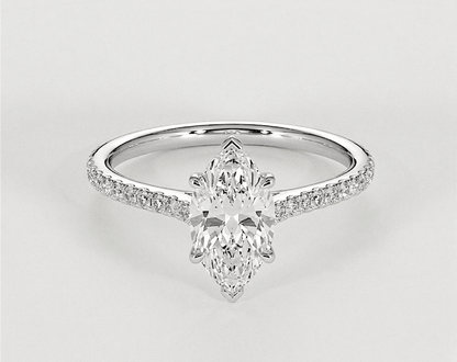 Lucy - Marquise - Engagement Rings - Ramzi & Co.®