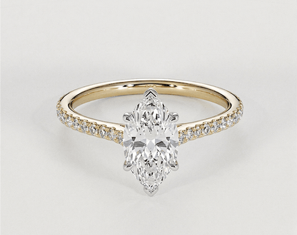 Lucy - Marquise - Engagement Rings - Ramzi & Co.®