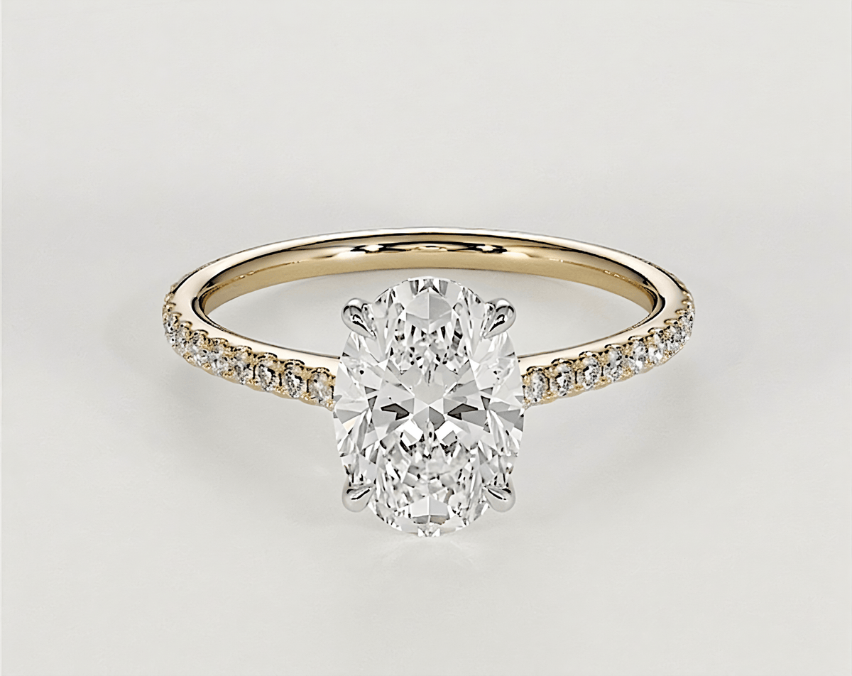 Lucy - Oval - Engagement Rings - Ramzi & Co.®