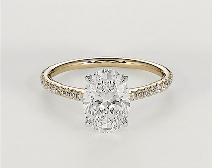 Lucy - Oval - Engagement Rings - Ramzi & Co.®