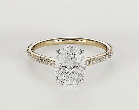 Lucy - Oval - Engagement Rings - Ramzi & Co.®