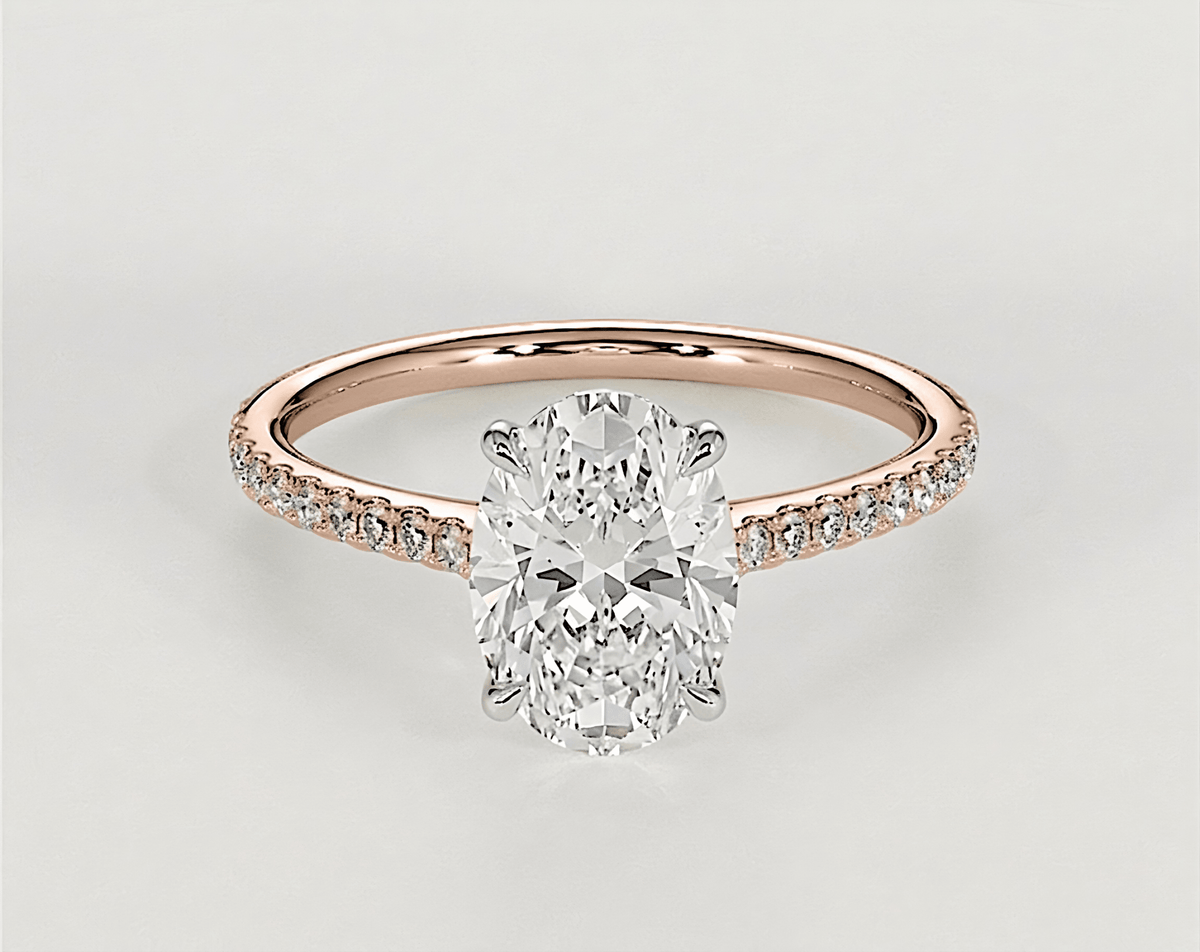 Lucy - Oval - Engagement Rings - Ramzi & Co.®