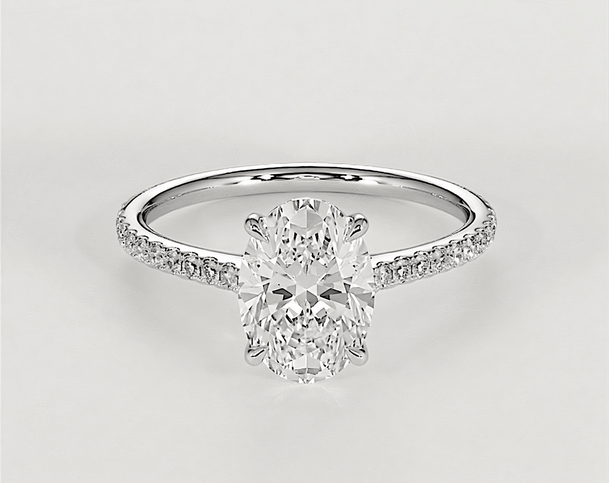 Lucy - Oval - Engagement Rings - Ramzi & Co.®
