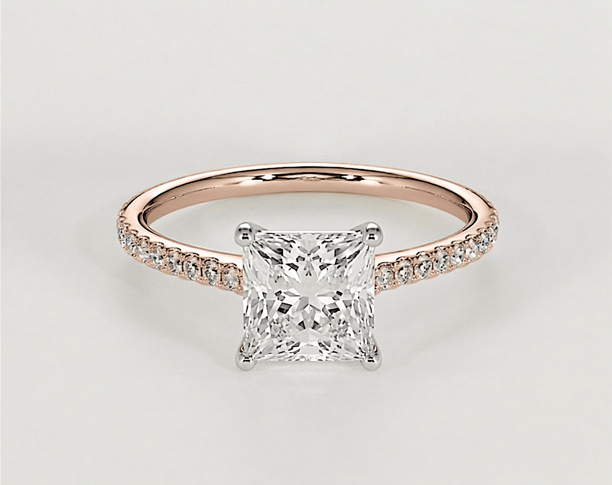 Lucy - Princess - Engagement Rings - Ramzi & Co.®