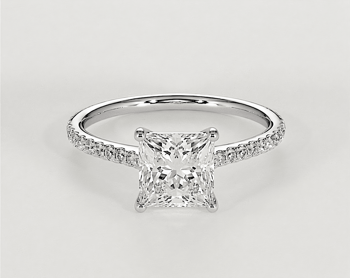 Lucy - Princess - Engagement Rings - Ramzi & Co.®