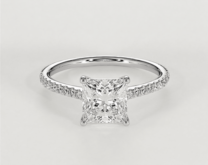 Lucy - Princess - Engagement Rings - Ramzi & Co.®