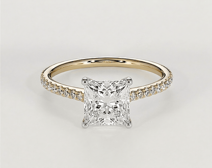 Lucy - Princess - Engagement Rings - Ramzi & Co.®