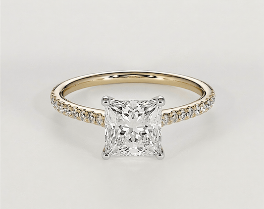 Lucy - Princess - Engagement Rings - Ramzi & Co.®