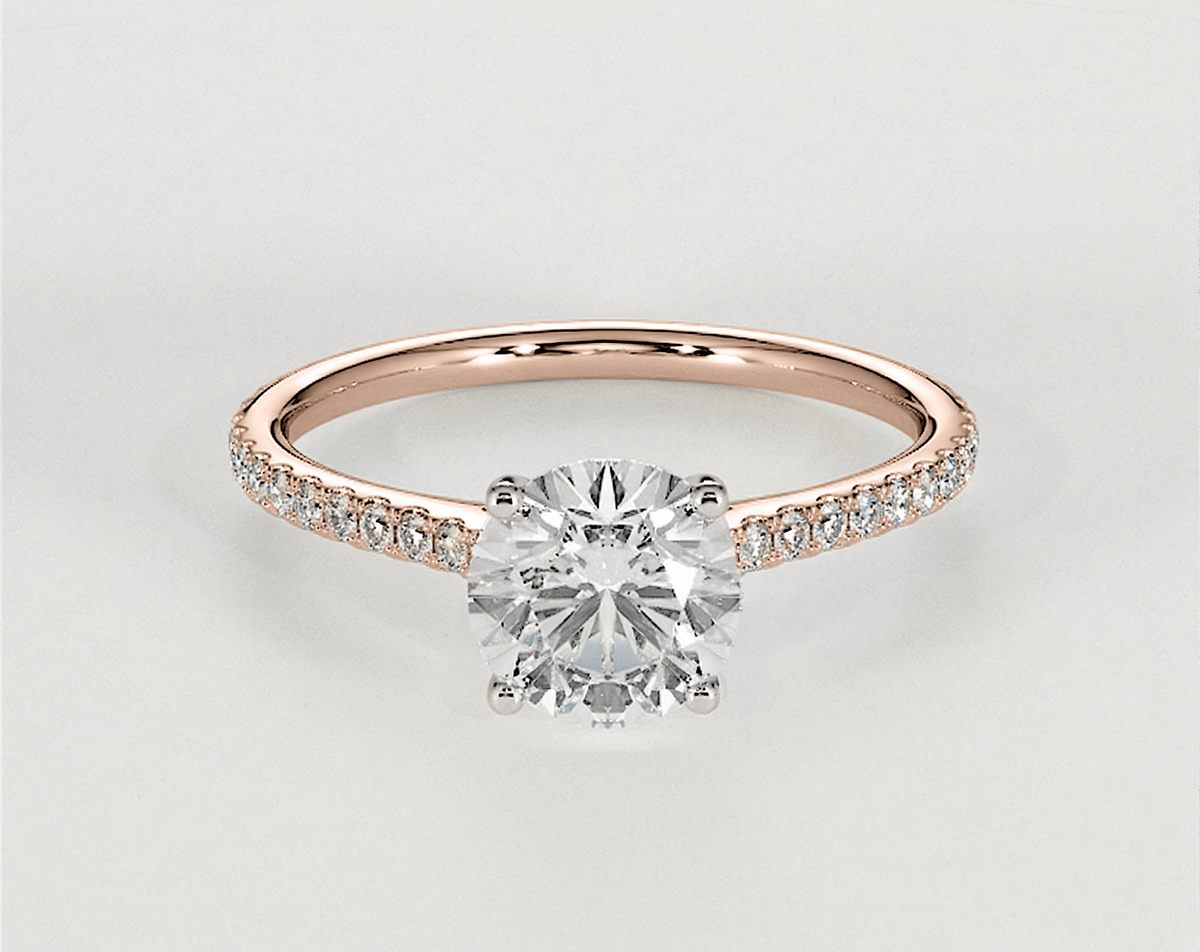 Lucy - Round - Engagement Rings - Ramzi & Co.®