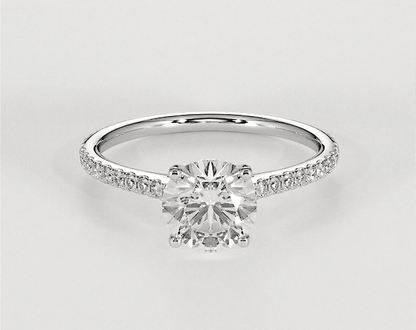 Lucy - Round - Engagement Rings - Ramzi & Co.®