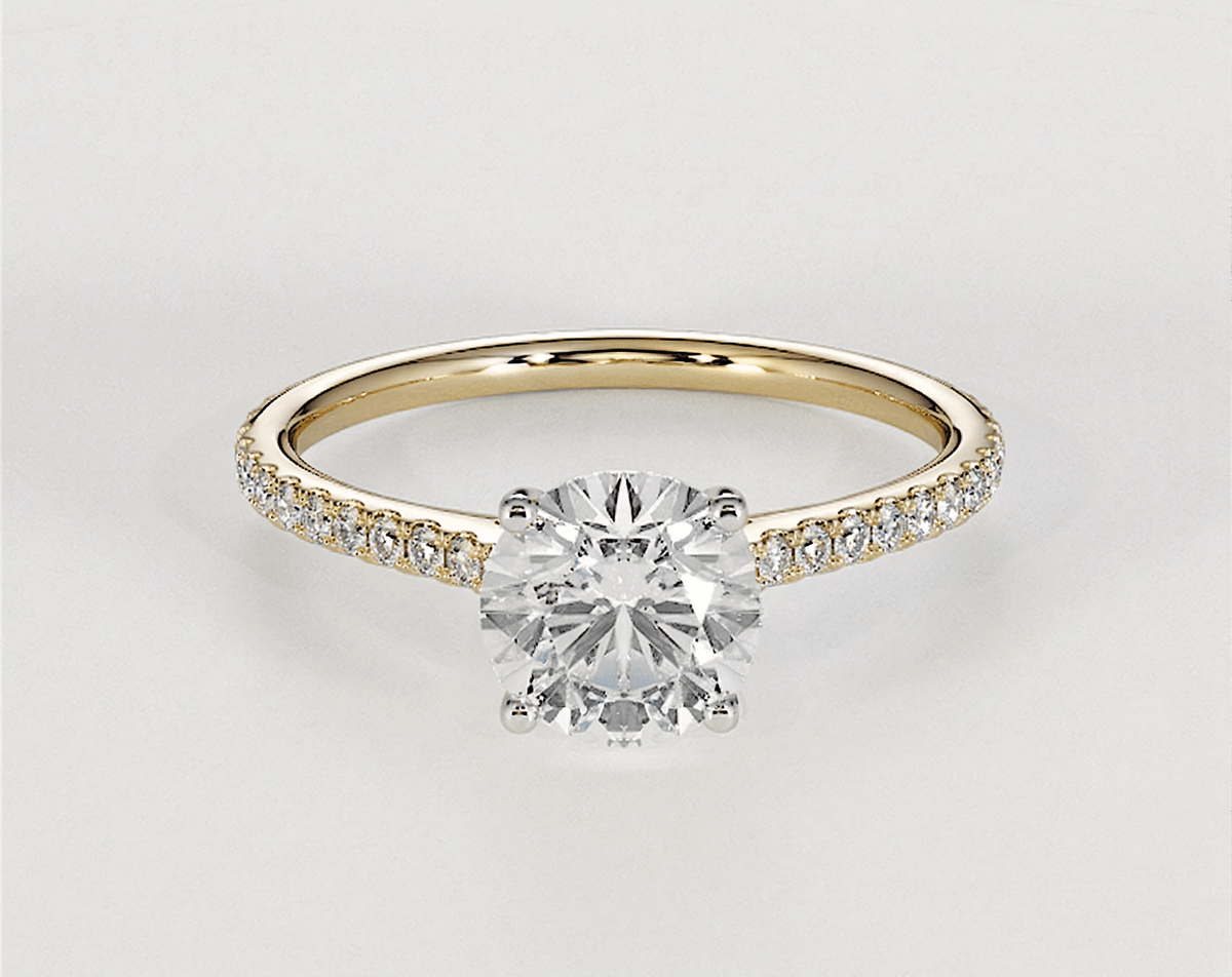 Lucy - Round - Engagement Rings - Ramzi & Co.®