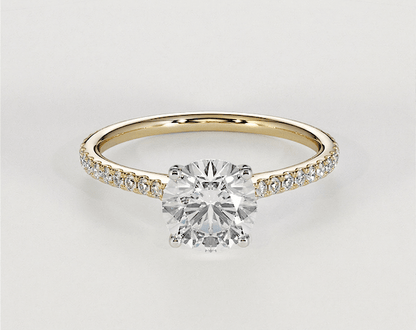 Lucy - Round - Engagement Rings - Ramzi & Co.®