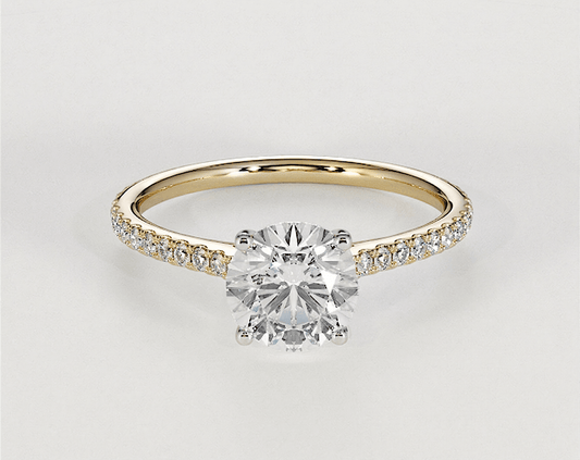 Lucy - Round - Engagement Rings - Ramzi & Co.®