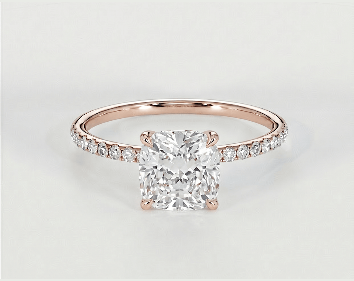 Luna - Cushion - Engagement Rings - Ramzi & Co.®