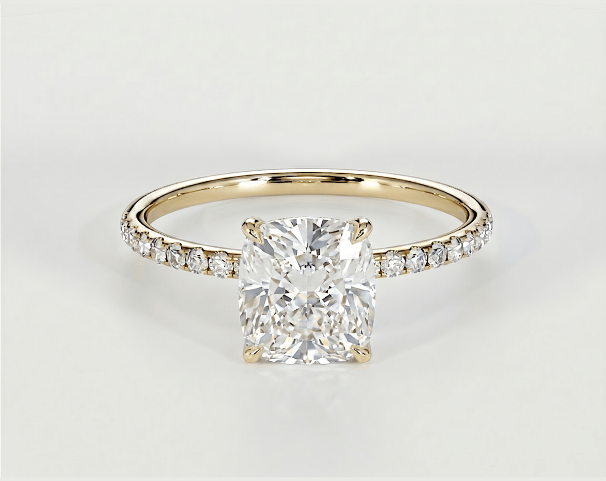 Luna - Cushion - Engagement Rings - Ramzi & Co.®