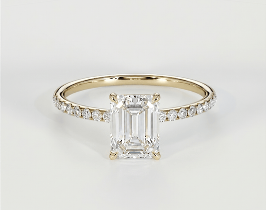 Luna - Emerald - Engagement Rings - Ramzi & Co.®