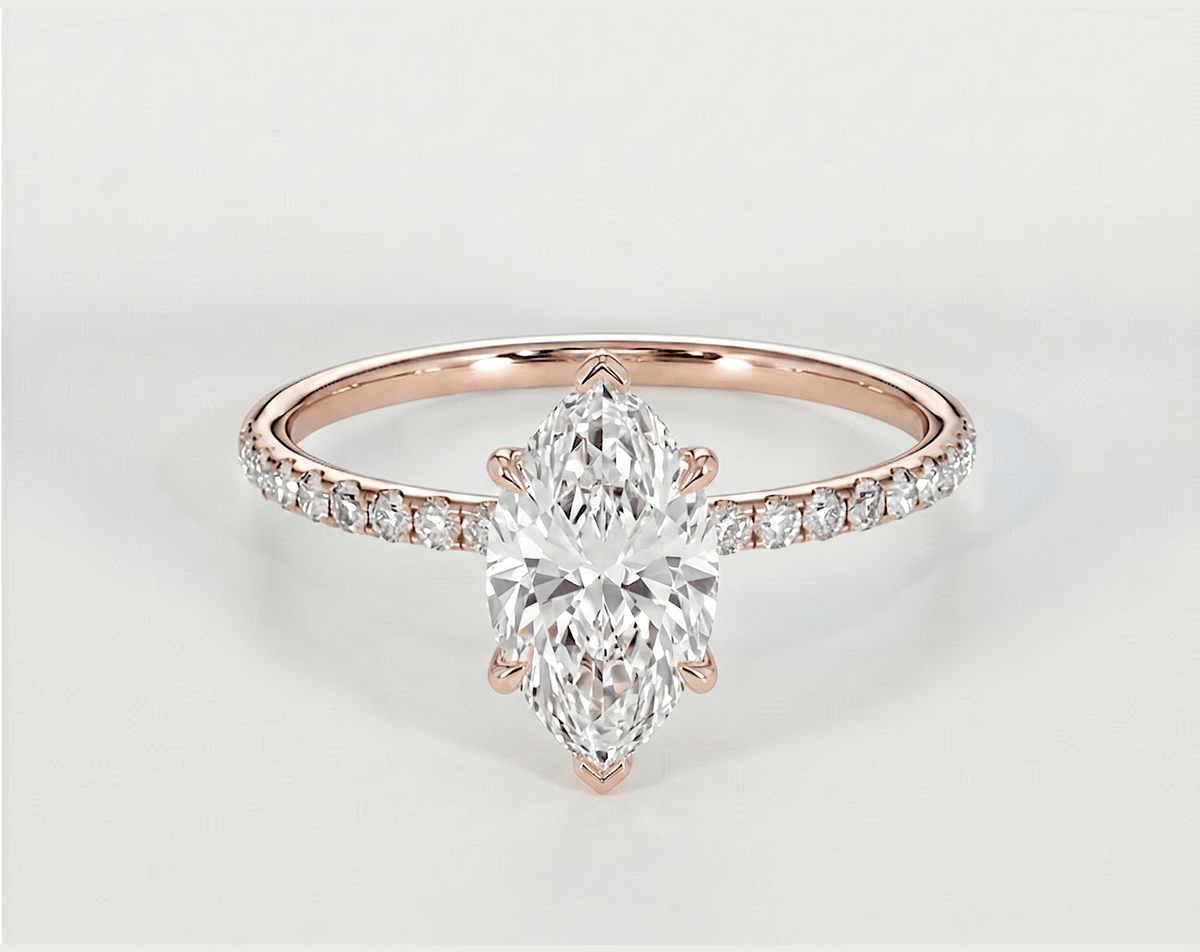 Luna - Marquise - Engagement Rings - Ramzi & Co.®