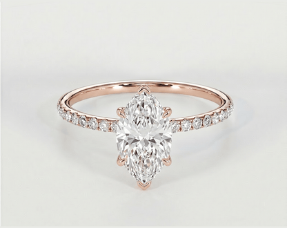 Luna - Marquise - Engagement Rings - Ramzi & Co.®
