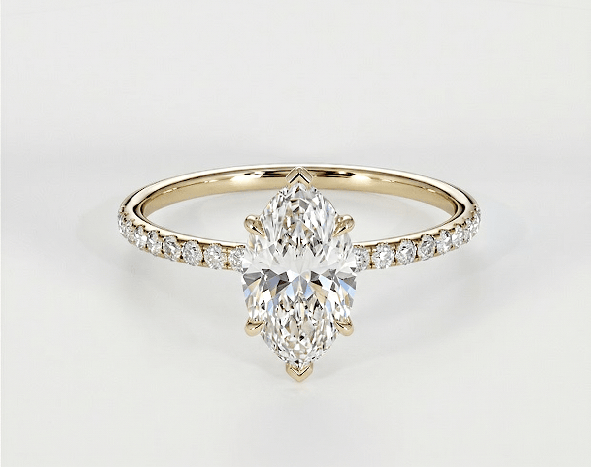 Luna - Marquise - Engagement Rings - Ramzi & Co.®