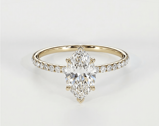 Luna - Marquise - Engagement Rings - Ramzi & Co.®