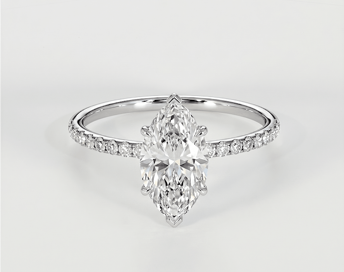 Luna - Marquise - Engagement Rings - Ramzi & Co.®