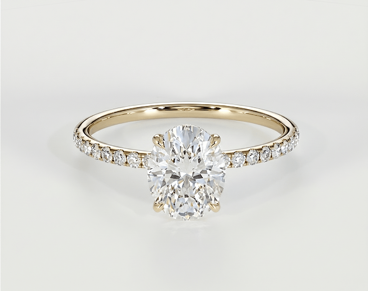 Luna - Oval - Engagement Rings - Ramzi & Co.®