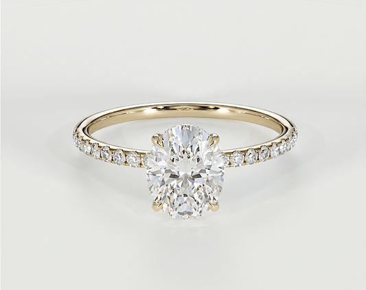 Luna - Oval - Engagement Rings - Ramzi & Co.®