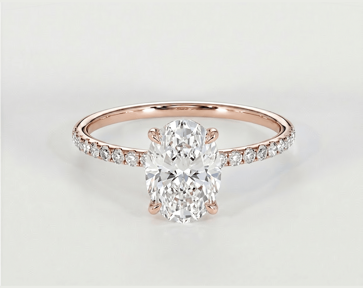 Luna - Oval - Engagement Rings - Ramzi & Co.®