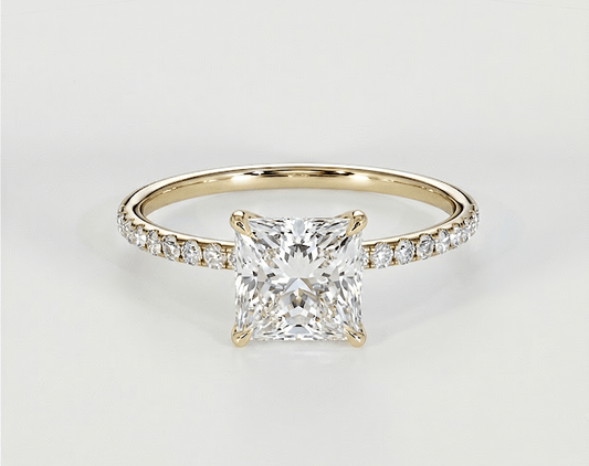 Luna - Princess - Engagement Rings - Ramzi & Co.®