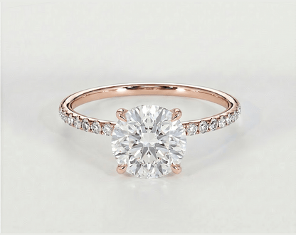 Luna - Round - Engagement Rings - Ramzi & Co.®
