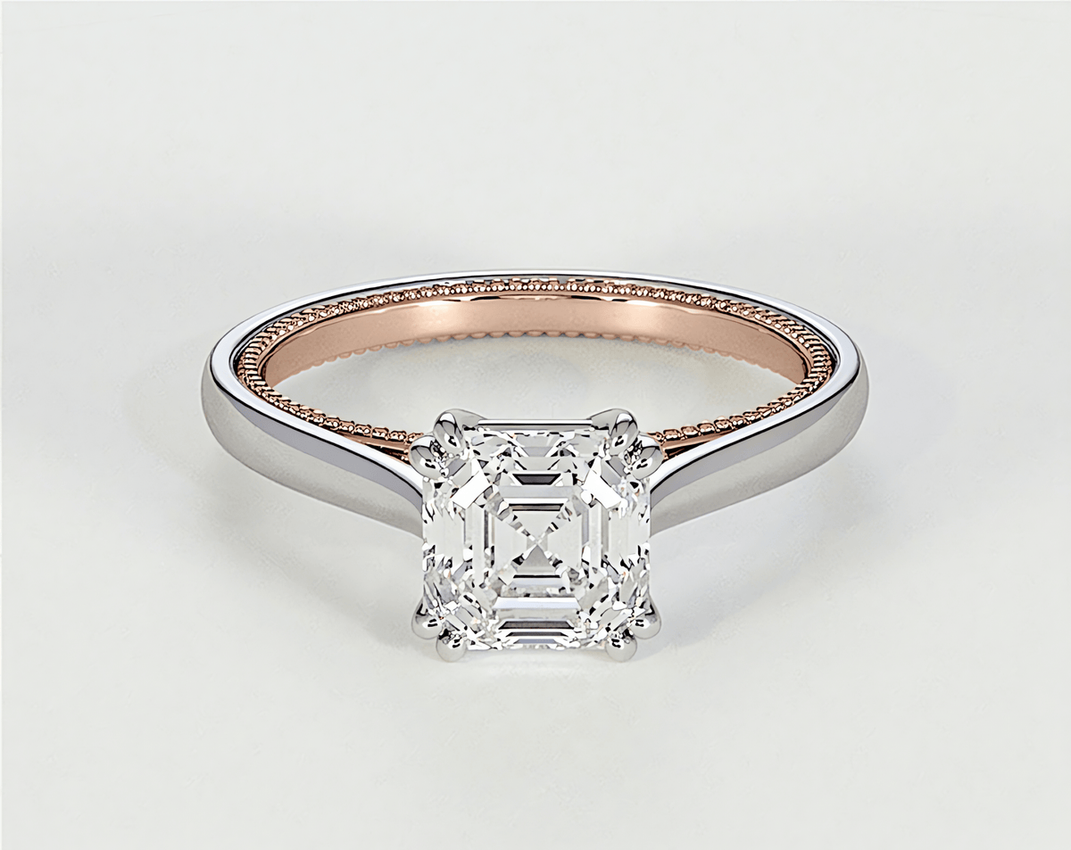 Madison - Asscher - Engagement Rings - Ramzi & Co.®