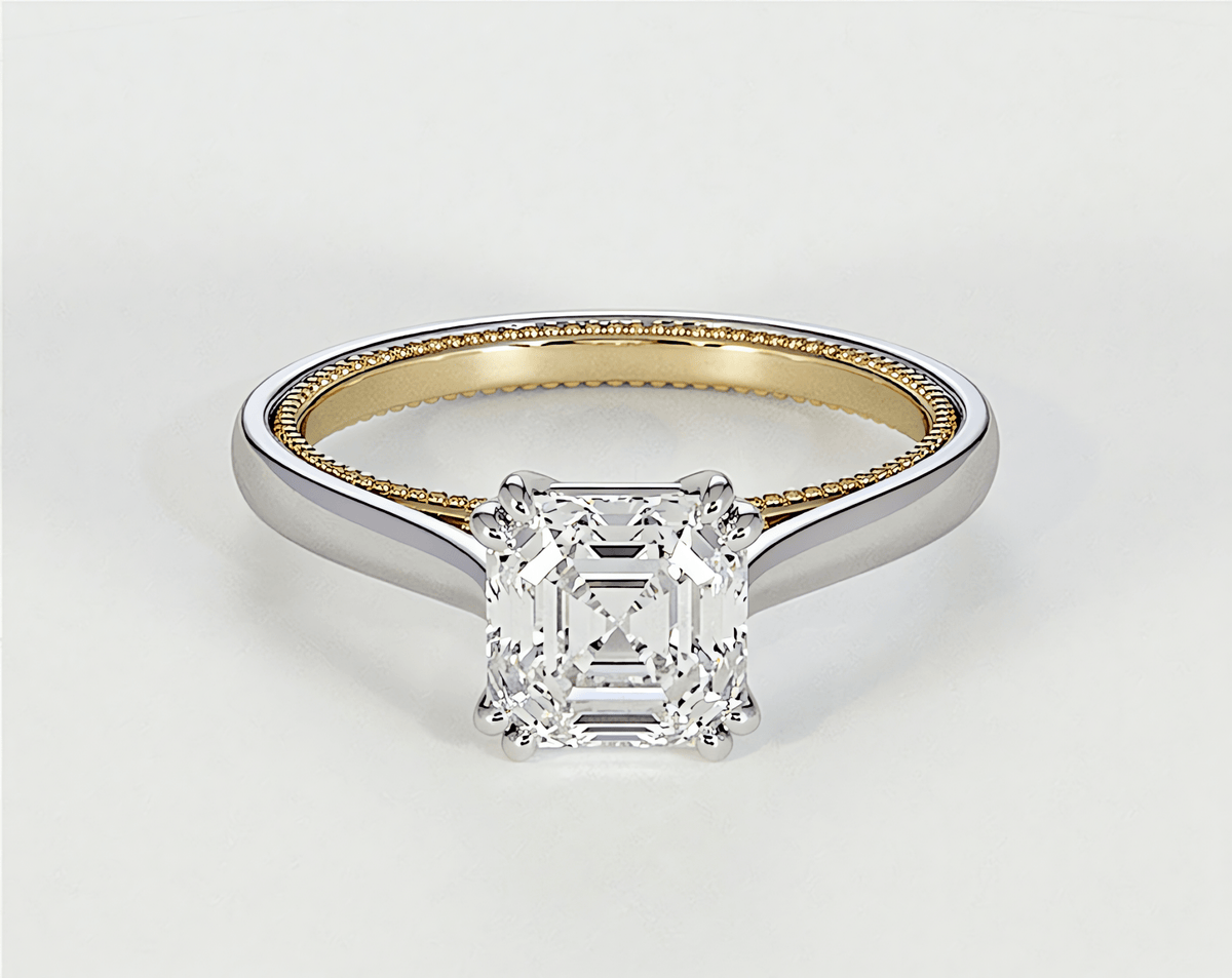 Madison - Asscher - Engagement Rings - Ramzi & Co.®