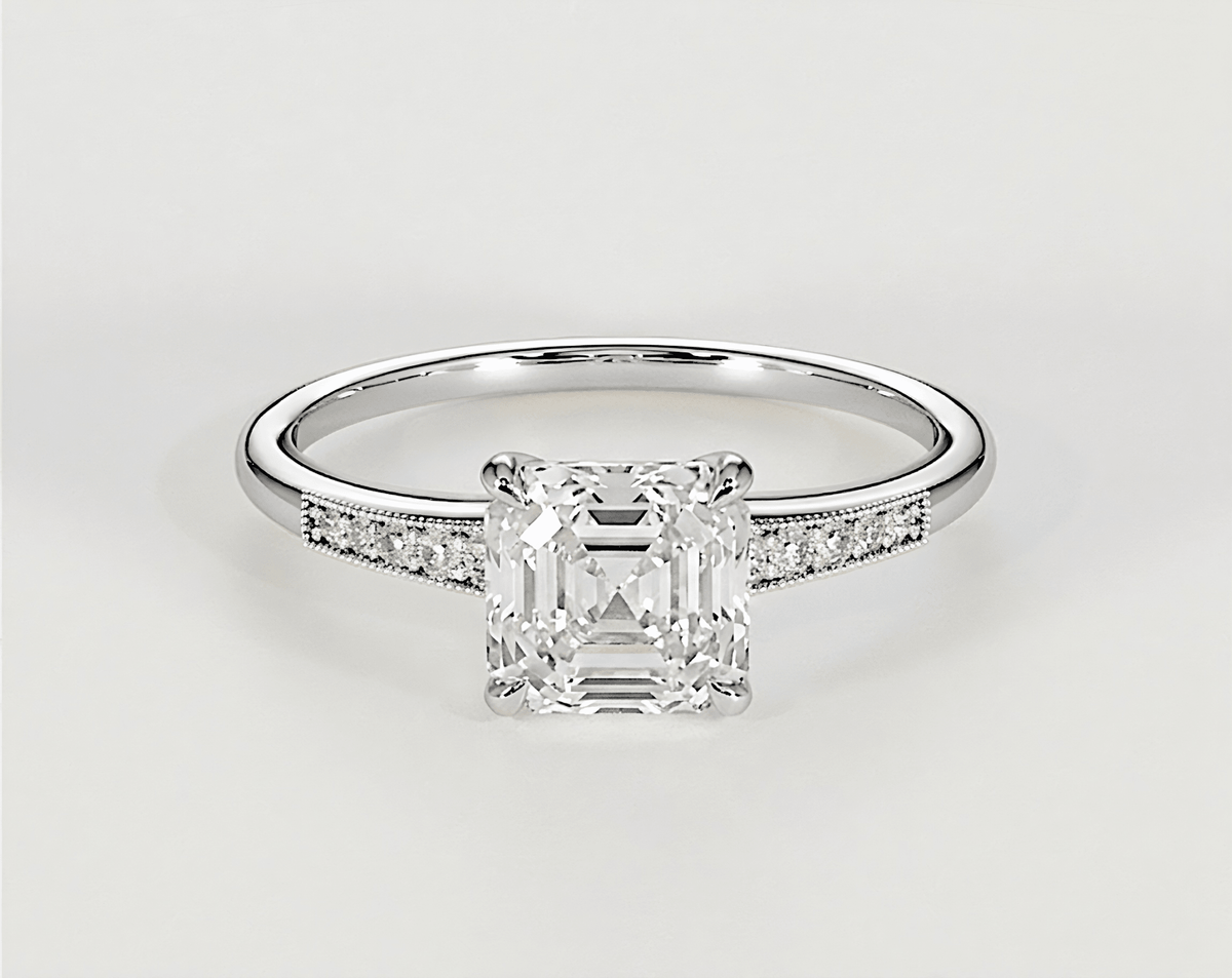 Margot - Asscher - Engagement Rings - Ramzi & Co.®