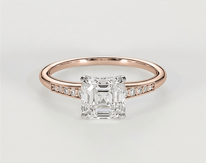 Margot - Asscher - Engagement Rings - Ramzi & Co.®