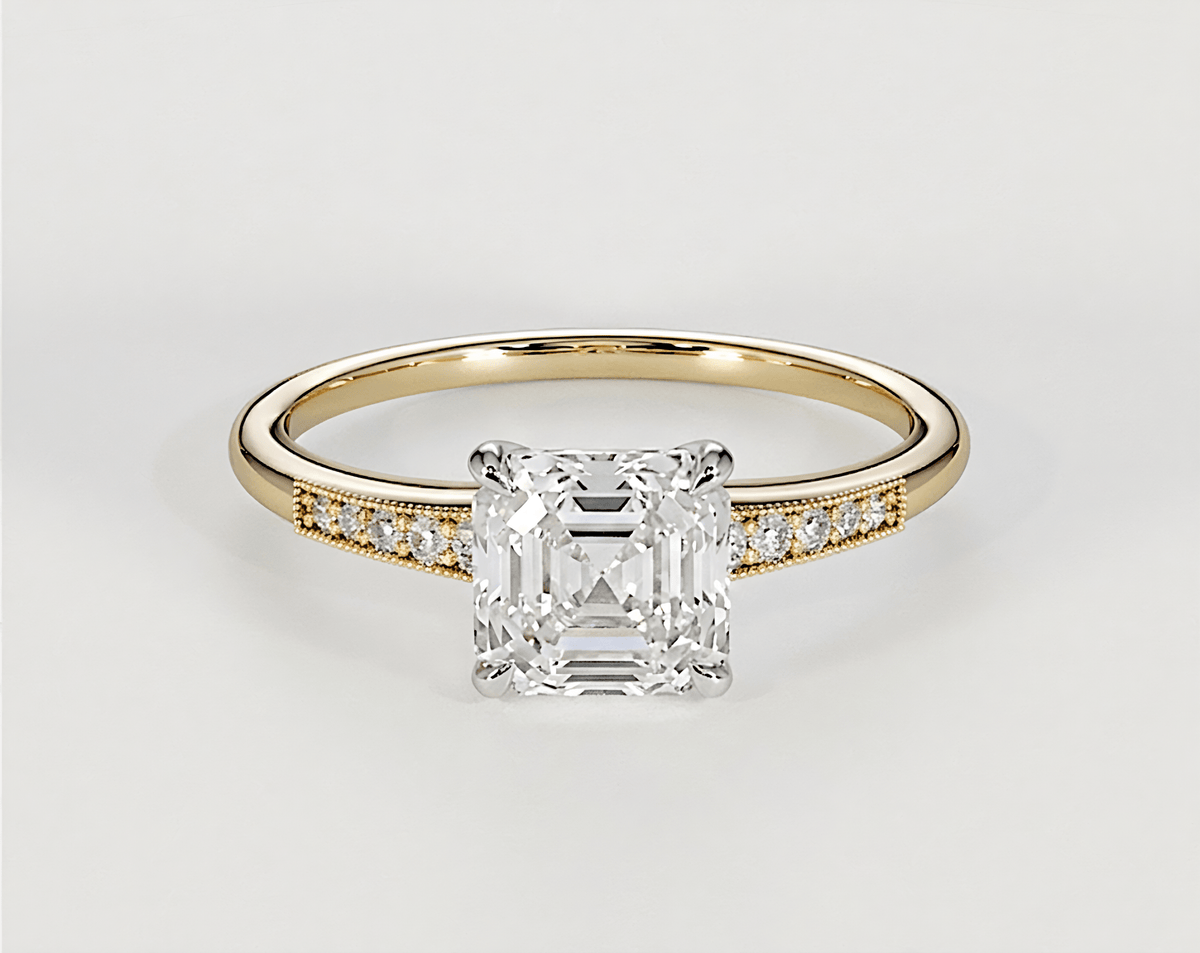 Margot - Asscher - Engagement Rings - Ramzi & Co.®