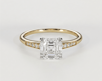 Margot - Asscher - Engagement Rings - Ramzi & Co.®