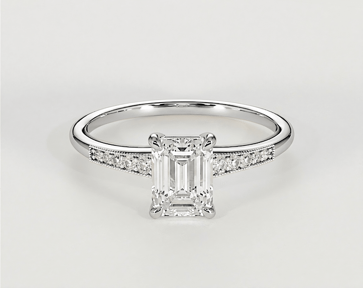 Margot - Emerald - Engagement Rings - Ramzi & Co.®