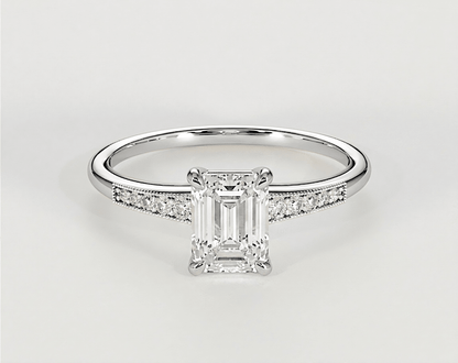Margot - Emerald - Engagement Rings - Ramzi & Co.®