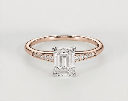 Margot - Emerald - Engagement Rings - Ramzi & Co.®
