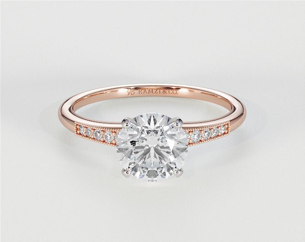 Margot - Round - Engagement Rings - Ramzi & Co.®