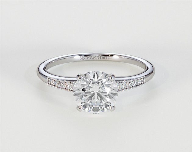 Margot - Round - Engagement Rings - Ramzi & Co.®