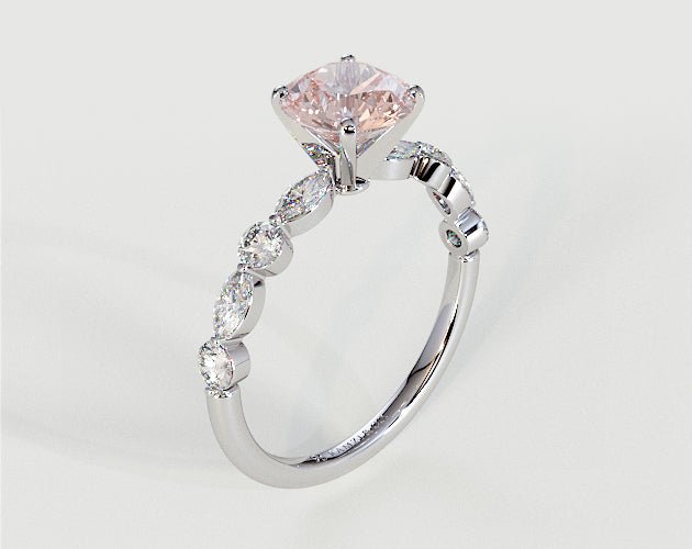 Marisol - Morganite Rings - Ramzi & Co.®