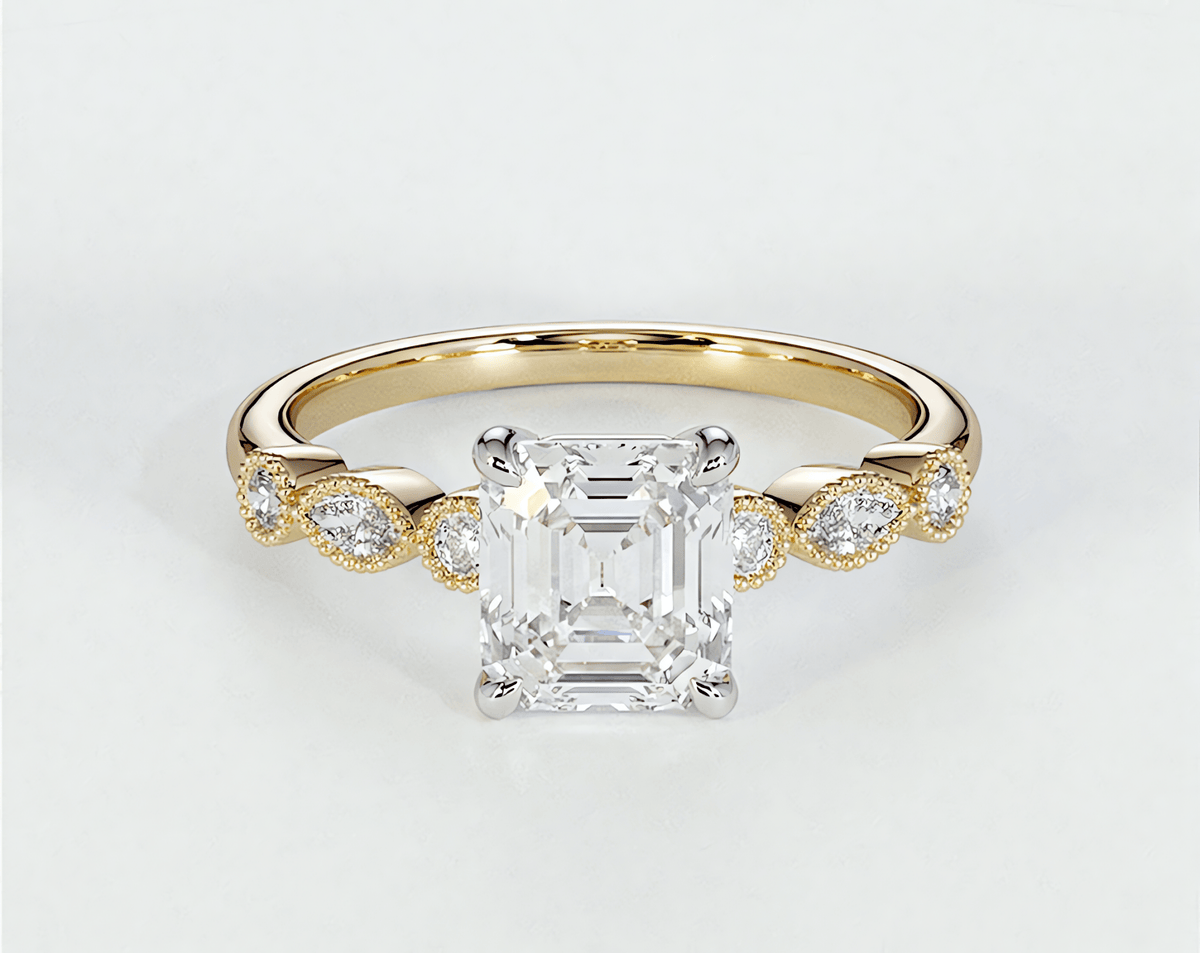 Matilda - Asscher - Engagement Rings - Ramzi & Co.®