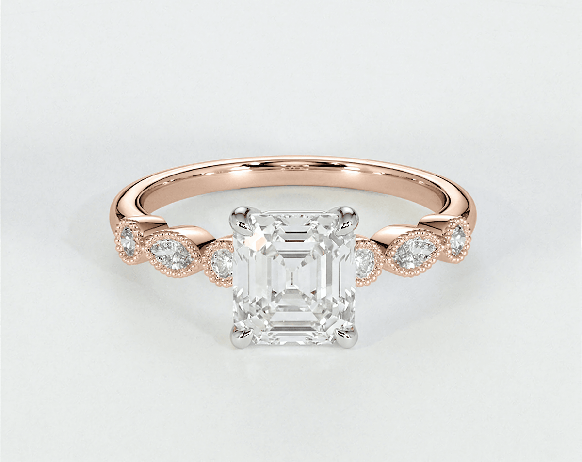 Matilda - Asscher - Engagement Rings - Ramzi & Co.®