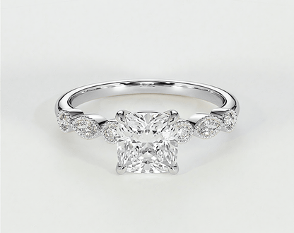 Matilda - Cushion - Engagement Rings - Ramzi & Co.®